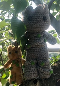 Image 2 of Crocheted Tree man