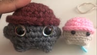 Image 3 of Crocheted Mushy Family 