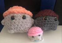 Image 4 of Crocheted Mushy Family 