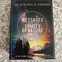 Image 2 of Messages from the Spirits of Nature Oracle by Steven D. Farmer (Pre-loved)