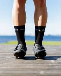 Image 2 of Black 7 inch tall AntiDrag sock 2024