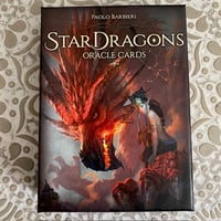 Image 2 of Star Dragons Oracle Cards by Paolo Barbieri (Pre-loved)