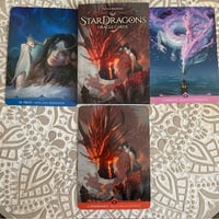 Image 4 of Star Dragons Oracle Cards by Paolo Barbieri (Pre-loved)