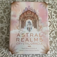Image 2 of Astral Realms Crystal Oracle by Dark Moon Crystals & Prism + Fleur (Pre-loved)