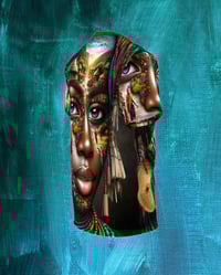 Image 4 of "My Village is Within Me"  all over print T-SHIRT S -3XL by Clothing with meaning Myz T's
