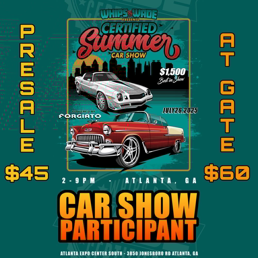 Vehicle Registration : CERTIFIED SUMMER CAR SHOW