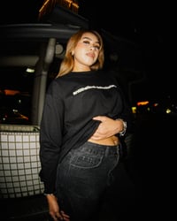 Image 3 of Ingkar Logo Longsleeve Shirt (Black)