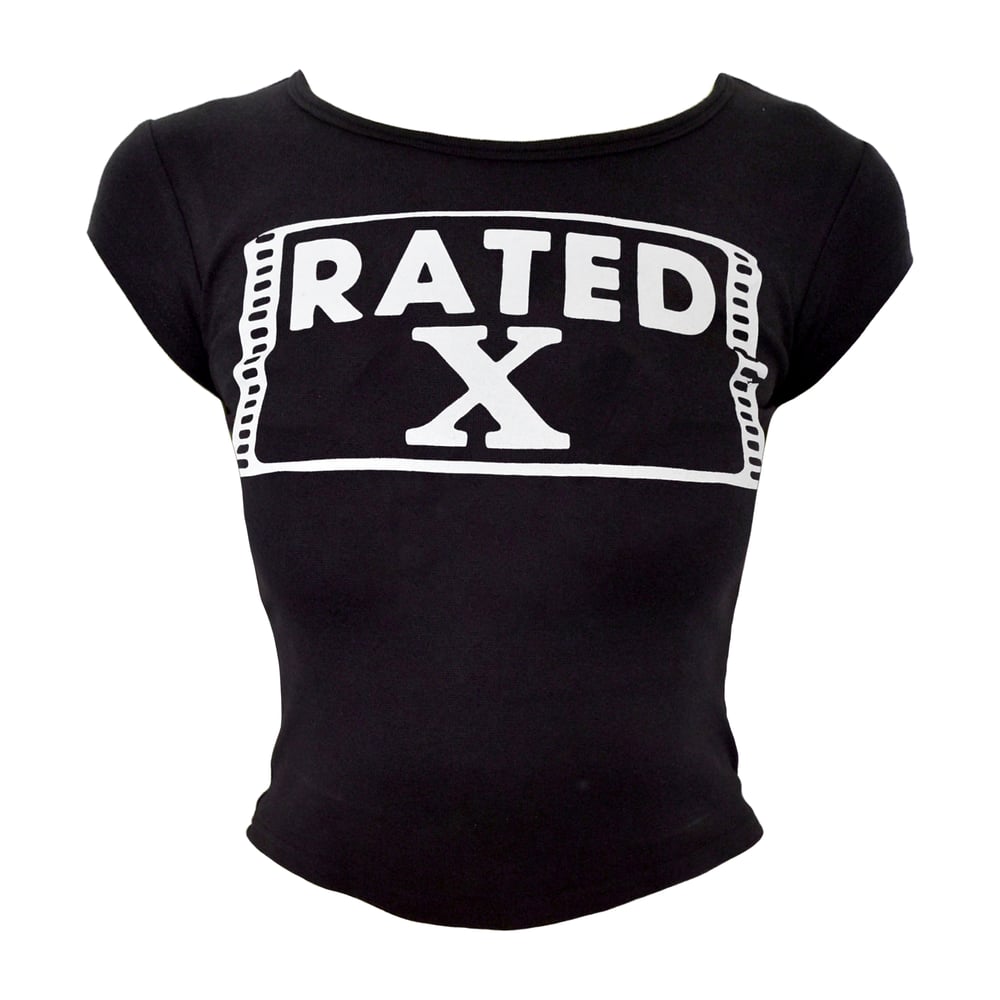 Image of RATED X BABY TEE - PRE-ORDER