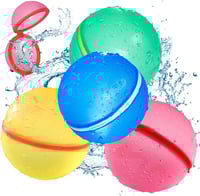 Image 3 of Outdoor Summer Swimming Pool Reusable Water Balloons Quick Fill