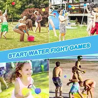 Image 4 of Outdoor Summer Swimming Pool Reusable Water Balloons Quick Fill