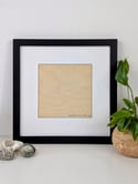 Look for the positives - Engraved Wooden Affirmations
