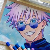 Image 3 of Original Drawing | Gojo Satoru | Jujutsu Kaisen