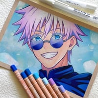 Image 1 of Original Drawing | Gojo Satoru | Jujutsu Kaisen