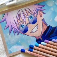 Image 4 of Original Drawing | Gojo Satoru | Jujutsu Kaisen