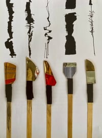 Image 1 of Making your own tools to make marks with - developing a sketchbook practice on 02/08/25