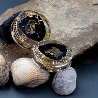 Image 2 of 42MM (1.65") Plugs - Epoxy Resin GEODE Collection - Stretched Ears