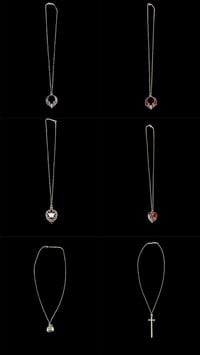 Image 3 of Variety goth single charm necklaces