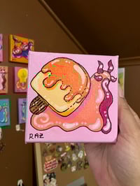 Lesbian Pride Snail Painting