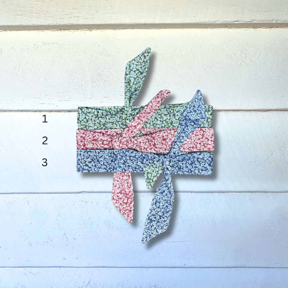 Image of Blurred Floral Mini Neckties