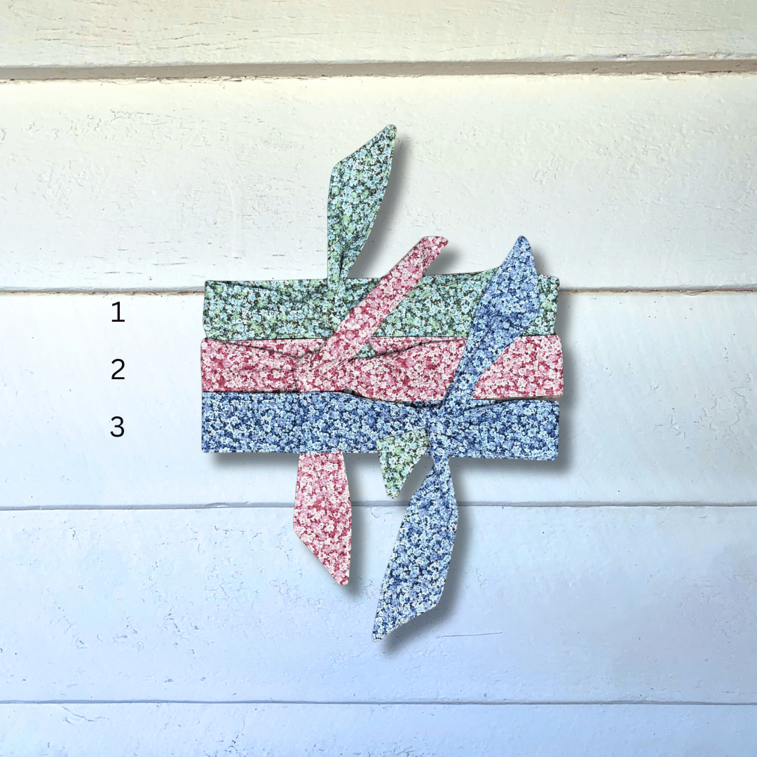 Image of Blurred Floral Mini Neckties