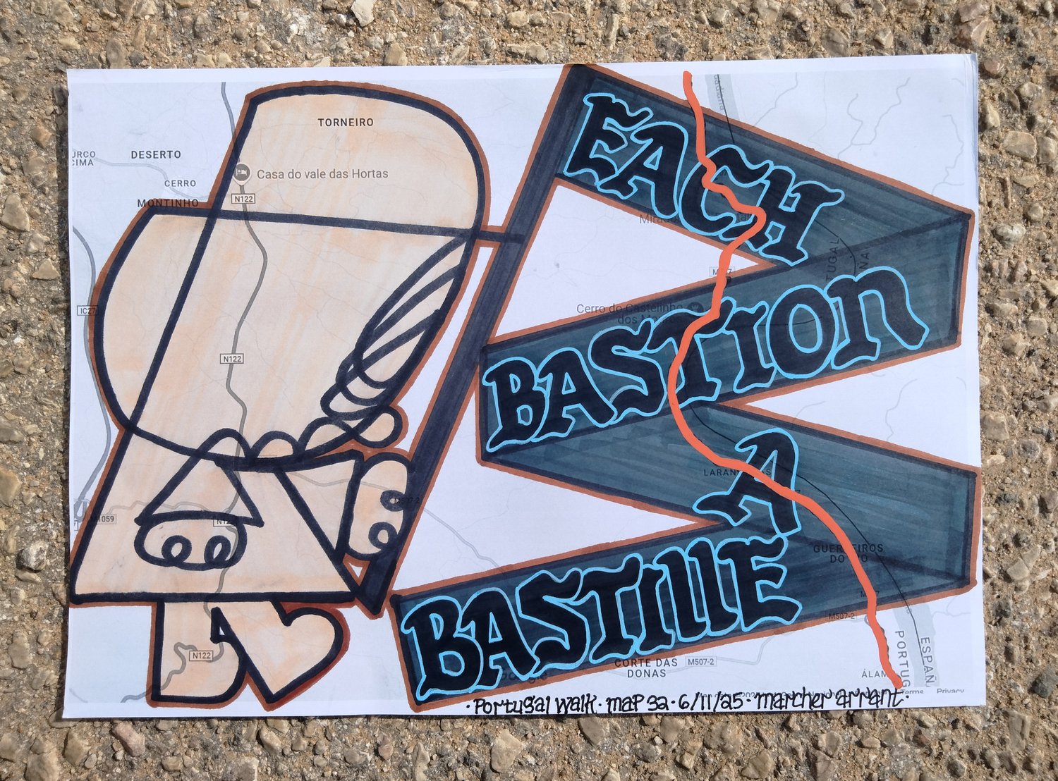 Image of Portugal Walk map 32