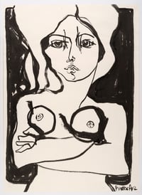 "Juliette in Black and White" by America Martin