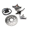 CHIMERA BOLT ON FRONT DISC BRAKE CONVERSION KIT, OEM WHEEL/FORKS - Honda Navi 110 (ALL YEARS)