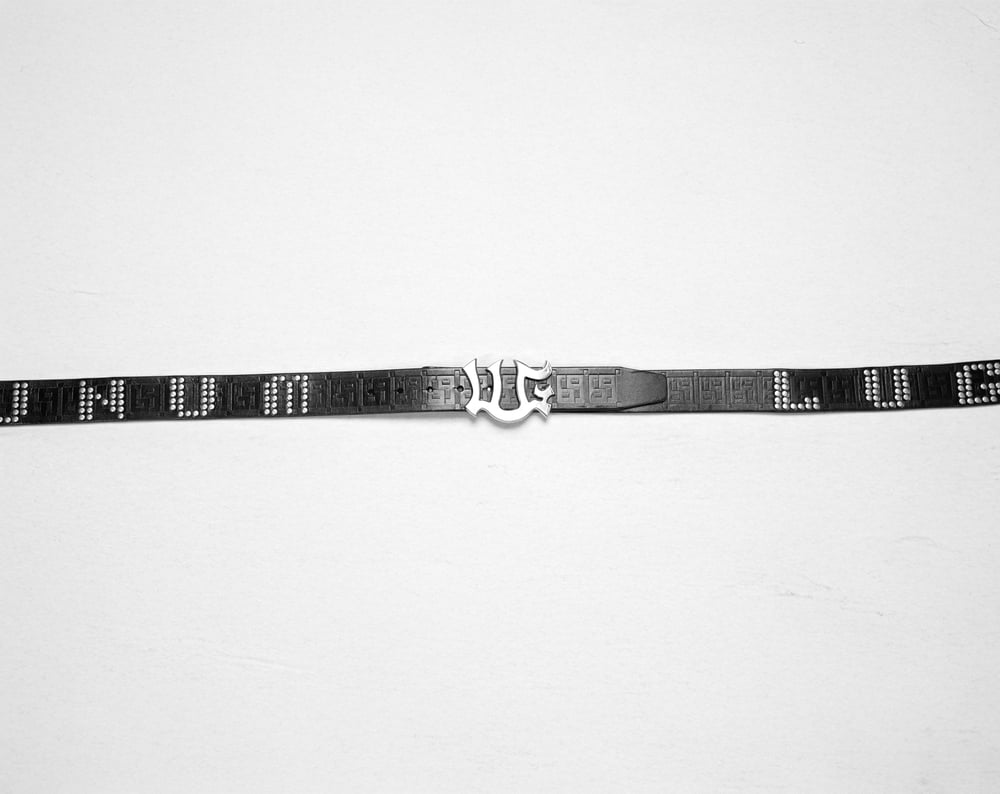 Ceinture Membre à Rivet - Argent