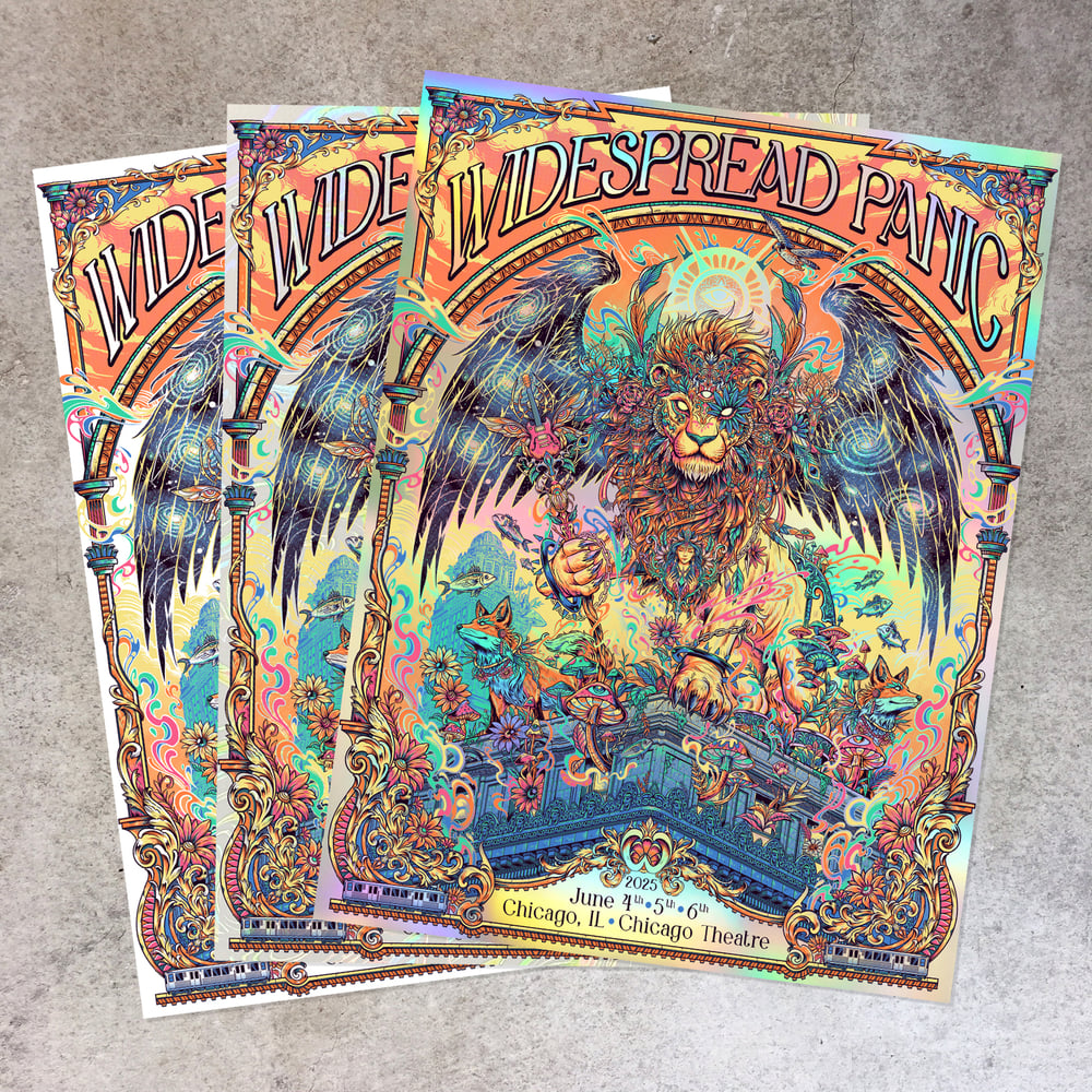 Image of Widespread Panic Chicago Posters