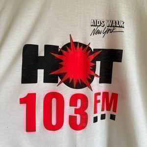 Image of Hot 103FM Aids Walk New York T-Shirt