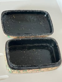 Image 3 of Vintage Paper Mache Box 
