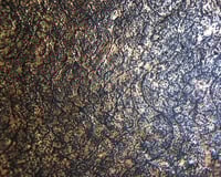 Image 5 of Bronze paper mache  bowl on 4 legs.