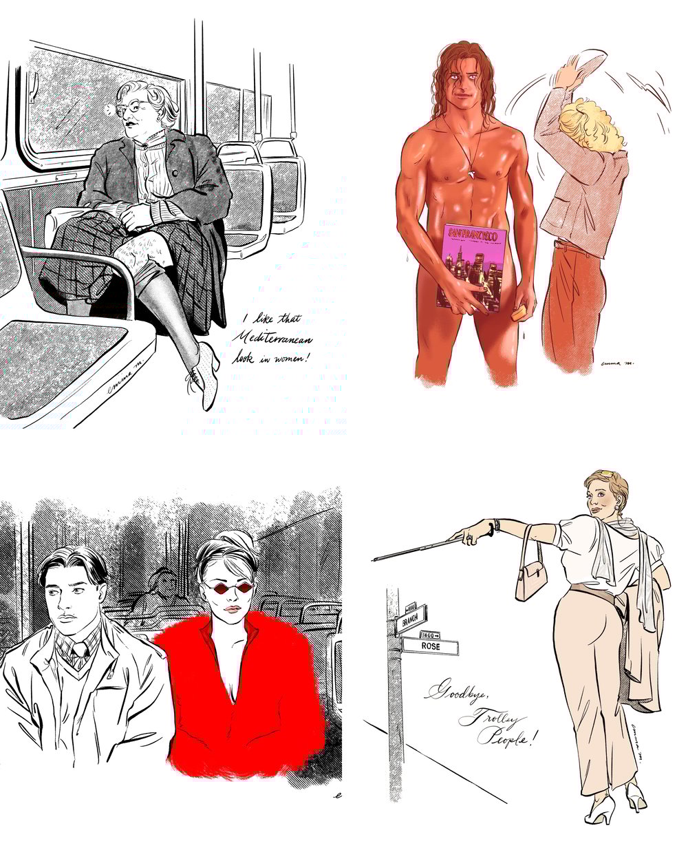 Image of San Francisco Movie Pin-Ups!