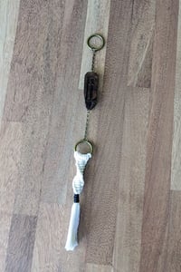 Image 1 of  House Charm - Sword with Macrame Tassel - Black Walnut II