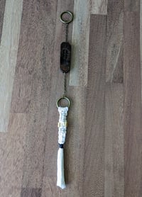 Image 1 of  House Charm - Sword with Macrame Tassel - Black Walnut III