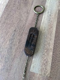 Image 3 of  House Charm - Sword with Macrame Tassel - Black Walnut III