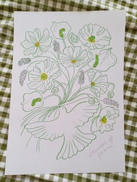 Image 1 of Flowers Of Peace Charity Print