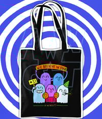 Image 1 of Ghosts Believe in You Tote