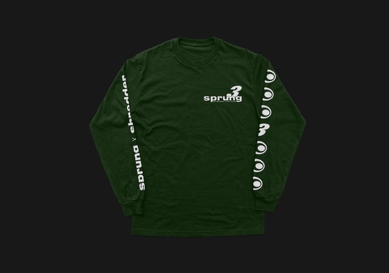 Sprung 3 X Shredder Long Sleeve T-Shirt