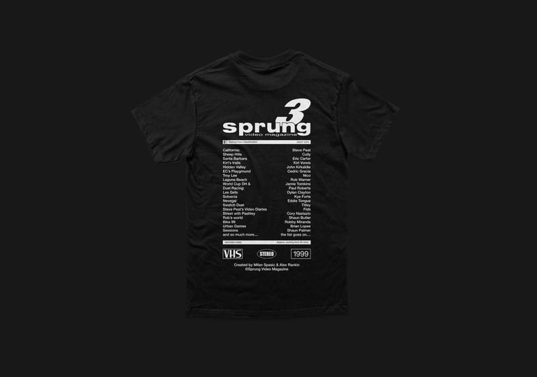 Spung 3 X Shredder T-shirt