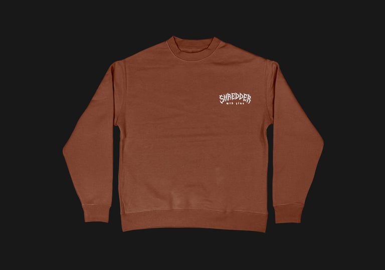 Fatal Embroidered Crew Neck Sweatshirt