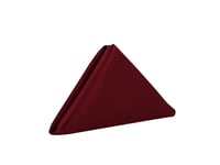 Burgundy napkins color 