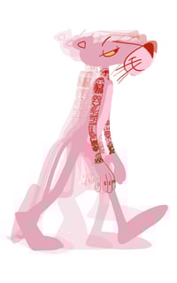 Image 1 of Ink Panther - Lenticular