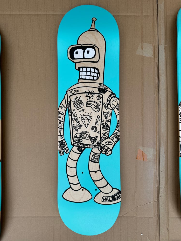 Image of Heart and Soul Skateboard - Bender - wood