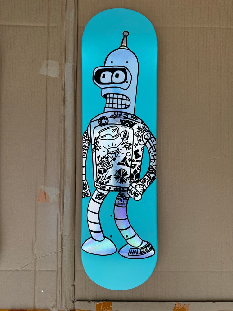 Image of Heart and Soul Skateboard - Bender - holofoil