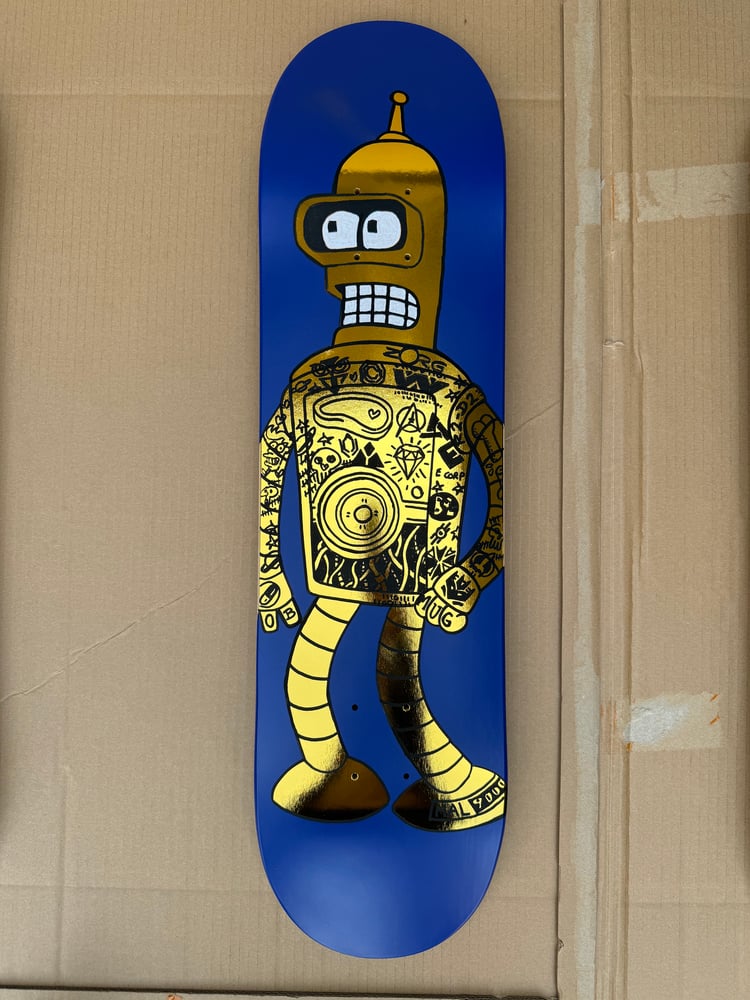 Image of Heart and Soul Skateboard - Bender - gold