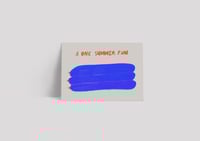 Image 1 of Postkarte - A ONE SUMMER FUN