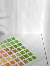 Image 2 of Poster A3<br><em>Color Chart No. 1 </em>