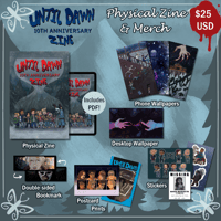 Physical Zine and Merch
