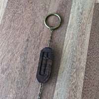 Image 3 of  House Charm - Sword with Macrame Tassel - Black Walnut IV